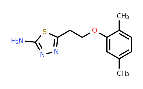 915921-54-9 | 5-(2-(2,5-Dimethylphenoxy)ethyl)-1,3,4-thiadiazol-2-amine