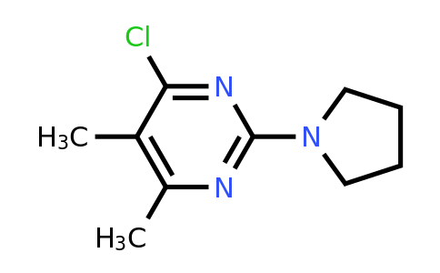 915922-96-2 | 4-Chloro-5,6-dimethyl-2-(pyrrolidin-1-yl)pyrimidine