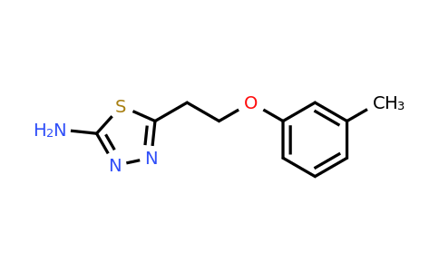915923-06-7 | 5-(2-(M-tolyloxy)ethyl)-1,3,4-thiadiazol-2-amine