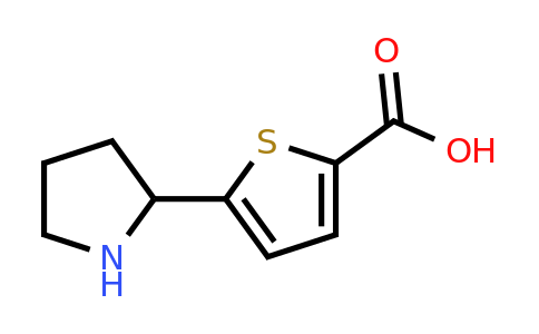 915923-83-0 | 5-(Pyrrolidin-2-yl)thiophene-2-carboxylic acid