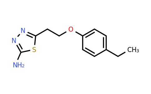 915924-25-3 | 5-(2-(4-Ethylphenoxy)ethyl)-1,3,4-thiadiazol-2-amine