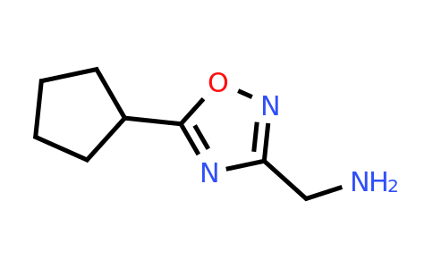 915925-36-9 | (5-Cyclopentyl-1,2,4-oxadiazol-3-yl)methanamine