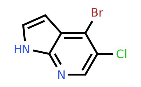 916176-52-8 | 4-Bromo-5-chloro-1H-pyrrolo[2,3-b]pyridine