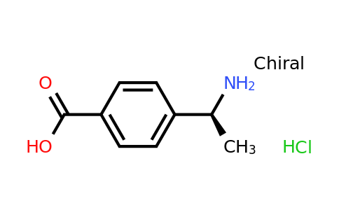 916211-64-8 | (S)-4-(1-Aminoethyl)benzoic acid hydrochloride