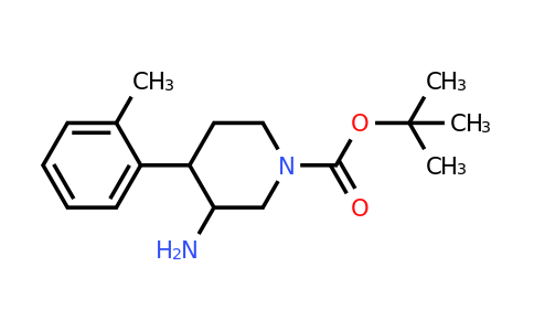 916421-22-2 | Tert-butyl 3-amino-4-(o-tolyl)piperidine-1-carboxylate