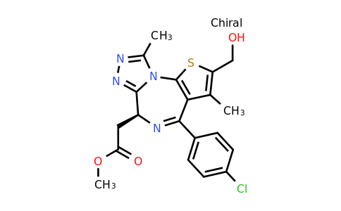 916491-91-3 | Methyl (S)-2-(4-(4-chlorophenyl)-2-(hydroxymethyl)-3,9-dimethyl-6H-thieno[3,2-f][1,2,4]triazolo[4,3-a][1,4]diazepin-6-yl)acetate