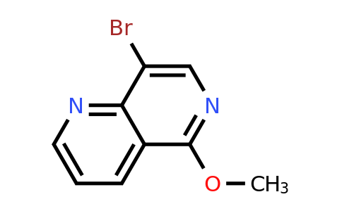 8-Bromo-5-methoxy-1,6-naphthyridine