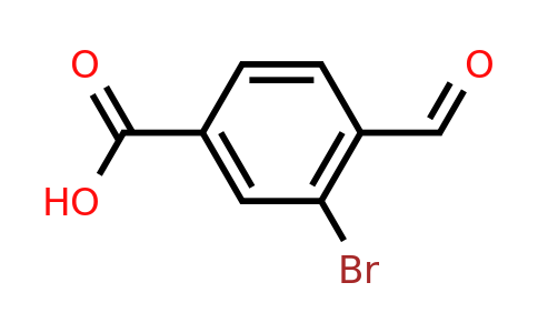 91760-66-6 | 3-Bromo-4-formylbenzoic acid