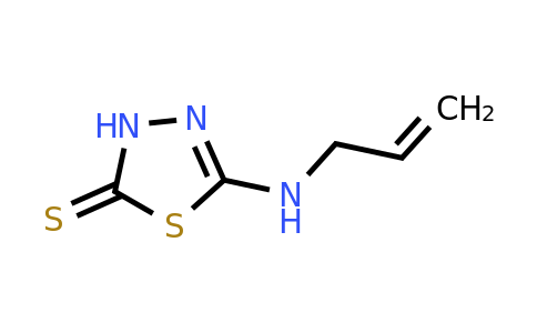 91780-33-5 | 5-[(prop-2-en-1-yl)amino]-1,3,4-thiadiazole-2-thiol