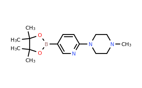 918524-63-7 | 1-Methyl-4-(5-(4,4,5,5-tetramethyl-1,3,2-dioxaborolan-2-yl)pyridin-2-yl)piperazine