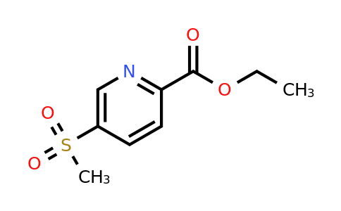 Ethyl 5-(methylsulfonyl)picolinate