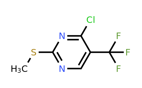 919116-36-2 | 4-Chloro-2-(methylthio)-5-(trifluoromethyl)pyrimidine