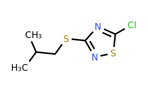 91912-49-1 | 5-Chloro-3-[(2-methylpropyl)sulfanyl]-1,2,4-thiadiazole