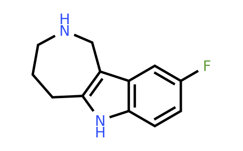 919120-68-6 | 9-Fluoro-1,2,3,4,5,6-hexahydroazepino[4,3-b]indole