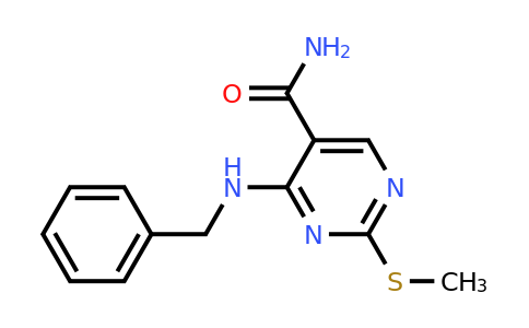 919486-26-3 | 4-(Benzylamino)-2-(methylthio)pyrimidine-5-carboxamide