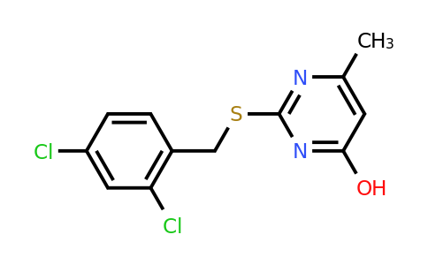 91961-86-3 | 2-((2,4-Dichlorobenzyl)thio)-6-methylpyrimidin-4-ol