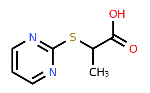 919617-50-8 | 2-(Pyrimidin-2-ylsulfanyl)propanoic acid