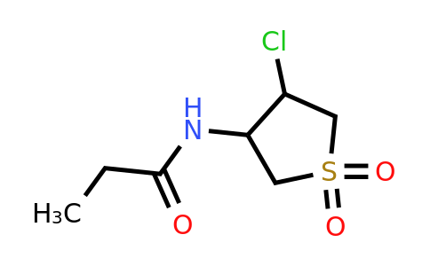 919723-49-2 | N-(4-chloro-1,1-dioxidotetrahydrothiophen-3-yl)propionamide