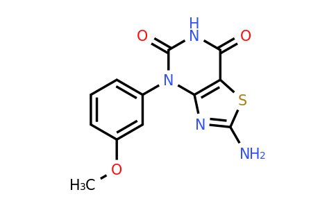 919743-73-0 | 2-Amino-4-(3-methoxyphenyl)thiazolo[4,5-d]pyrimidine-5,7(4H,6H)-dione