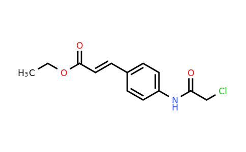 92026-46-5 | Ethyl 3-(4-(2-chloroacetamido)phenyl)acrylate