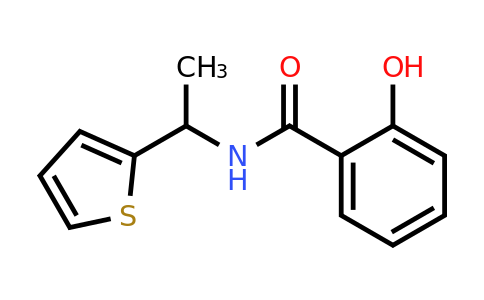 92029-02-2 | 2-Hydroxy-N-(1-(thiophen-2-yl)ethyl)benzamide