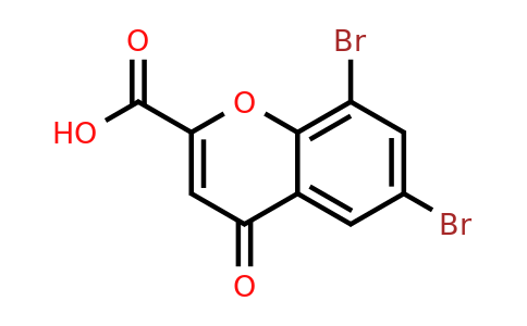 92057-41-5 | 6,8-Dibromo-4-oxo-4H-chromene-2-carboxylic acid