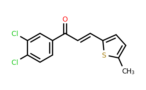 92153-05-4 | (2E)-1-(3,4-Dichlorophenyl)-3-(5-methylthiophen-2-yl)prop-2-en-1-one