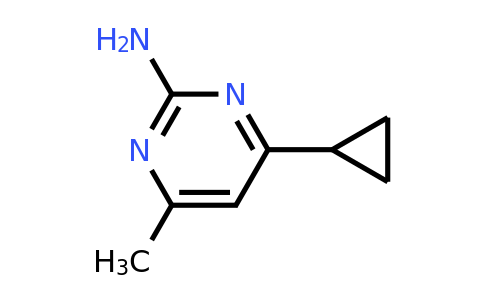 92238-61-4 | 4-Cyclopropyl-6-methylpyrimidin-2-amine