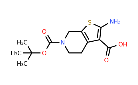 923010-68-8 | 2-Amino-6-(tert-butoxycarbonyl)-4,5,6,7-tetrahydrothieno[2,3-c]pyridine-3-carboxylic acid
