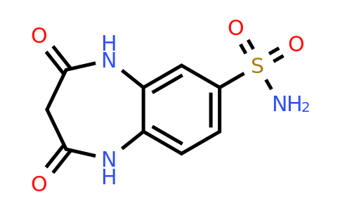 923105-86-6 | 2,4-Dioxo-2,3,4,5-tetrahydro-1h-benzo[b][1,4]diazepine-7-sulfonamide
