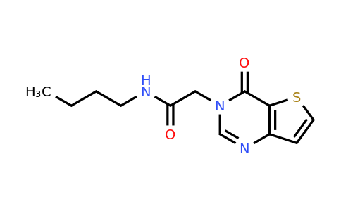 923112-17-8 | n-Butyl-2-(4-oxothieno[3,2-d]pyrimidin-3(4h)-yl)acetamide