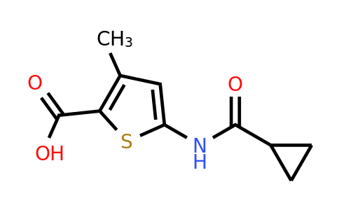 923126-67-4 | 5-Cyclopropaneamido-3-methylthiophene-2-carboxylic acid