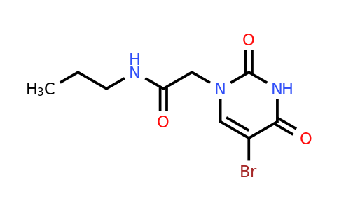 923130-79-4 | 2-(5-Bromo-2,4-dioxo-3,4-dihydropyrimidin-1(2h)-yl)-N-propylacetamide