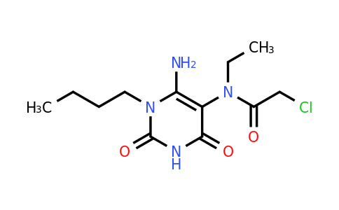 923131-57-1 | n-(6-Amino-1-butyl-2,4-dioxo-1,2,3,4-tetrahydropyrimidin-5-yl)-2-chloro-n-ethylacetamide