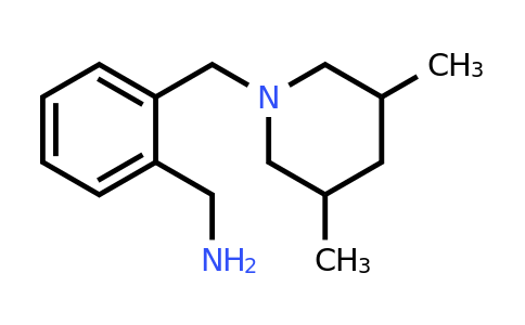923163-62-6 | {2-[(3,5-dimethylpiperidin-1-yl)methyl]phenyl}methanamine