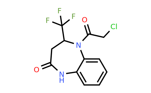 923168-29-0 | 5-(2-Chloroacetyl)-4-(trifluoromethyl)-2,3,4,5-tetrahydro-1h-1,5-benzodiazepin-2-one