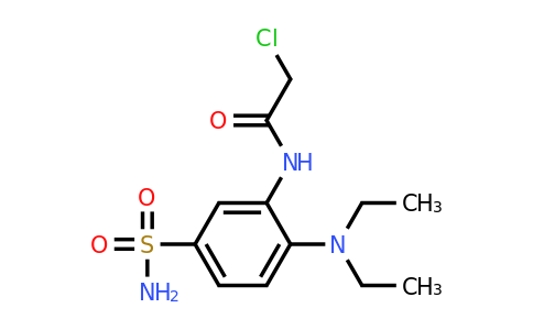 923168-91-6 | 2-Chloro-n-[2-(diethylamino)-5-sulfamoylphenyl]acetamide