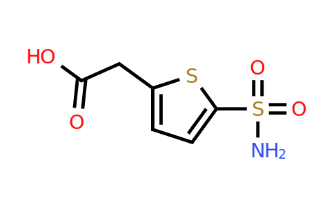 923198-70-3 | 2-(5-Sulfamoylthiophen-2-yl)acetic acid