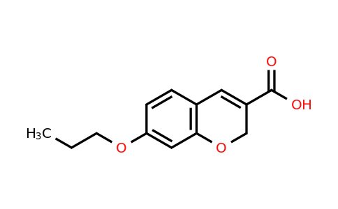923200-37-7 | 7-Propoxy-2h-chromene-3-carboxylic acid