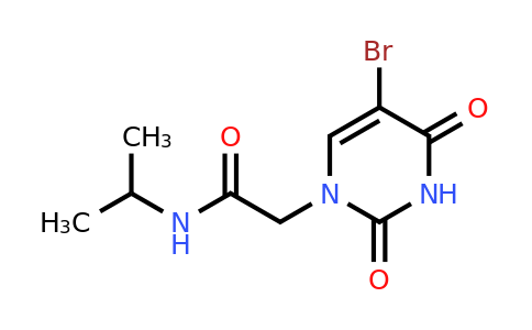 923208-34-8 | 2-(5-Bromo-2,4-dioxo-3,4-dihydropyrimidin-1(2h)-yl)-N-isopropylacetamide