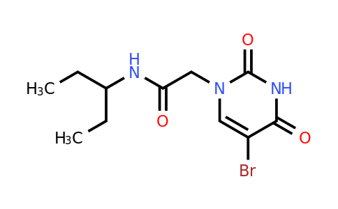 923208-82-6 | 2-(5-Bromo-2,4-dioxo-3,4-dihydropyrimidin-1(2h)-yl)-N-(pentan-3-yl)acetamide