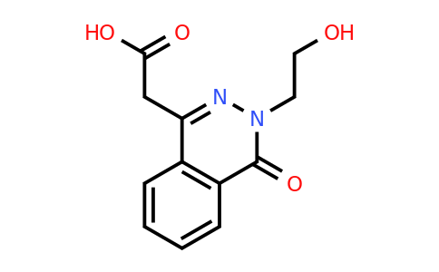 923247-91-0 | 2-[3-(2-hydroxyethyl)-4-oxo-3,4-dihydrophthalazin-1-yl]acetic acid