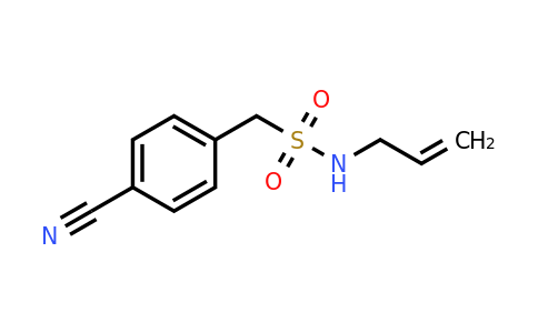 n-Allyl-1-(4-cyanophenyl)methanesulfonamide