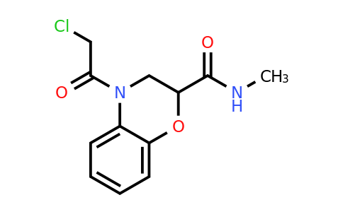 923253-62-7 | 4-(2-Chloroacetyl)-N-methyl-3,4-dihydro-2h-benzo[b][1,4]oxazine-2-carboxamide
