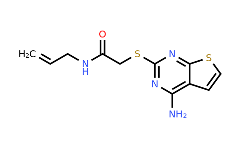923726-07-2 | n-Allyl-2-((4-aminothieno[2,3-d]pyrimidin-2-yl)thio)acetamide