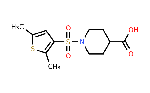 923734-79-6 | 1-((2,5-Dimethylthiophen-3-yl)sulfonyl)piperidine-4-carboxylic acid