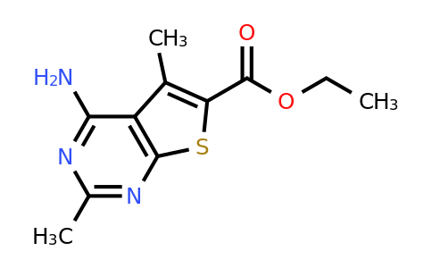 923747-62-0 | ethyl 4-amino-2,5-dimethylthieno[2,3-d]pyrimidine-6-carboxylate