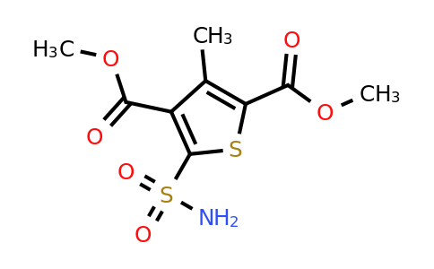 923748-01-0 | 2,4-Dimethyl 3-methyl-5-sulfamoylthiophene-2,4-dicarboxylate