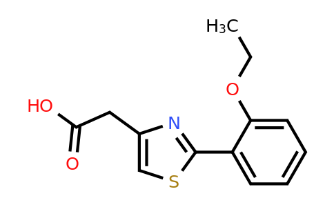 2-[2-(2-ethoxyphenyl)-1,3-thiazol-4-yl]acetic acid