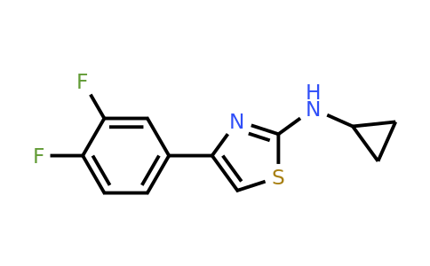 923771-78-2 | n-Cyclopropyl-4-(3,4-difluorophenyl)thiazol-2-amine
